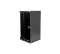 Armario Rack Digitus Carcasa mural 254 mm (10") 12U 30 kg Negro