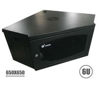 Armario Rack Esquinero 19 6U 650x650mm (Negro) - CROMAD