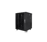 ARMARIO RACK LANBERG 15U 600X600 AUTO ENSAMBLADO 19" HASTA 800KG NEGRO