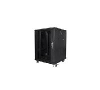 ARMARIO RACK LANBERG 15U 600X600 AUTO ENSAMBLADO 19" HASTA 800KG NEGRO FF01-6615-12B