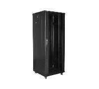 armario rack lanberg de suelo 32u600x600x1603 19 flat pack negro