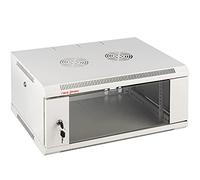 Armario Rack Mural 19" 4U 600x450x283mm Pared Blanco SOHORack de RackMatic