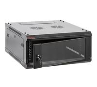 Armario Rack Mural 19" 4U 600x450x283mm Pared Negro SOHORack de RackMatic