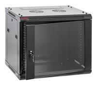 Armario Rack Mural 19" 9U 570x450x520mm Pared SOHORack desmontado DIY Negro de RackMatic