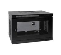 Tripp Lite Gabinete rack mural SmartRack SRW9U 9U perfil bajo, profundidad de conmutador Negro