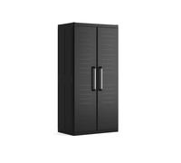 Armario resina detroit xl escobero 182x89x54cm negro 89 cm