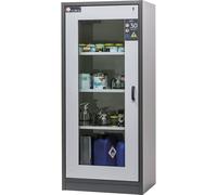 Armario resistente al fuego de tipo 30 para sustancias peligrosas asecos, con puerta de ventanilla