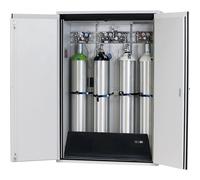 Armario resistente al fuego para bombonas de gas comprimido G90 asecos, para almacenamiento en salas de trabajo
