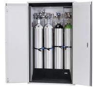 Armario resistente al fuego para bombonas de gas comprimido G90 asecos, para almacenamiento en salas de trabajo