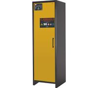 Armario resistente al fuego para sustancias peligrosas FM/UL/ULC/tipo 90 asecos, 1 puerta, H x A x P 1953 x 599 x 615 mm