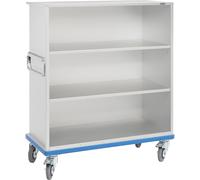 Armario rodante abierto G®-CUP light E 2601 Gmöhling, 3 pisos