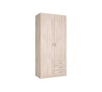 Armario roma 2 puertas + 3 cajones sahara 215,5x99,8x52,6 cm