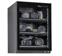 Armario seco electrónico de 15 L para cámaras y lentes, deshumidificador con temperatura constante y luces LED, caja de almacenamiento a prueba de humedad para equipos de fotografía