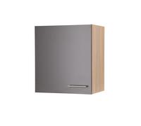 Armario Superior Colgante 50 Cm Roble Serrado Blanco/Gris/Negro Merle Respekta