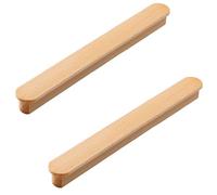 Armario Tirador Perilla De Registro 2 Piezas Y Manija Cajón De Madera Puerta De Armario Manija Larga De Madera,Distancia Del Orificio En T 96mm