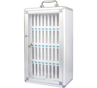 Armario Transparente para Guardar teléfonos móviles, Caja Fuerte con Cerradura para escuelas, fábricas y exámenes, taquillas numeradas (tamaño: 36) y práctico.