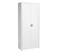 mauser Armario universal, extra alto, H x A x P 2200 x 950 x 420 mm, gris luminoso