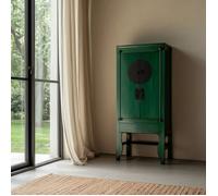 Armario Verde Madera-Mdf 83,50 X 45 X 195 cm