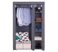 Armario Vestidor de Tela Home 170x110x45cm, , 5 huecos, 1