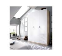 Armario vestidor dormitorio ESSEN DEKIT 3 puertas 3 cajones natural / blanco