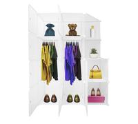 Armario Vestidor Modular Cube Personalizable 10 Cubos/Puertas 2 Esquineras