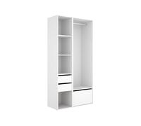 DEKIT Grupo RIMOBEL-Conjunto Armario-VESTIDOR con Trasera Reversible