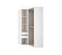 DEKIT Grupo RIMOBEL-Conjunto Armario-VESTIDOR Rincon con Trasera Reversible