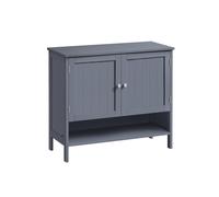 Armario Zapatero de 3 Niveles 35 x 80 x 70 cm Gris Pizarra