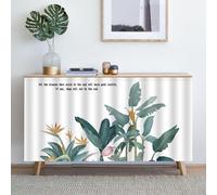 Armarios Cortinas de Debajo del Fregadero con impresión sin perforaciones para lavavajillas Cortina Cocina a prueba de polvo debajo del fregadero MA8 50 cm de ancho x 70 cm de alto (Paquete de 1)