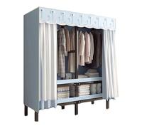 Armarios de dormitorio Armario moderno, armario plegable, armario portátil, armario de almacenamiento, ropa de casa, organizador, perchero Espacioso