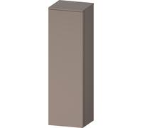 Armarios de media altura Collection One de Duravit, apertura a la izquierda, 400x360x1320mm, QA1345L43430000, Color: Decoración Basalto Mate