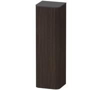 Armarios de media altura Duravit Happy D.2 Plus, 400x1336x360 mm, 1 puerta, abatible a la derecha, HP1261R6969, Color: Nogal cepillado Chapa de madera auténtica