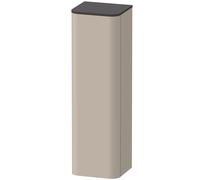 Armarios de media altura Duravit Happy D.2 Plus, 400x1336x360 mm, 1 puerta, bisagra izquierda, HP1261L6060, Color: Seda topo laca mate