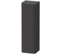 Armarios de media altura Duravit Happy D.2 Plus, 400x1336x360 mm, 1 puerta, bisagra izquierda, HP1261L8080, Color: Decoración grafito supermate