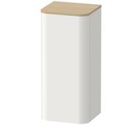 Armarios de media altura Duravit Happy D.2 Plus, 400x880x360 mm, 1 puerta, abatible a la derecha, HP1260R3939, Color: Nórdico Seda blanca laca mate