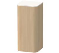 Armarios de media altura Duravit Happy D.2 Plus, 400x880x360 mm, 1 puerta, bisagra izquierda, HP1260L7171, Color: Roble mediterráneo Chapa de madera auténtica