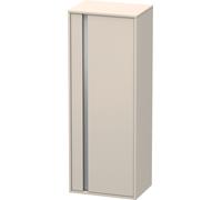Armarios de media altura Duravit Ketho, 500x1320x360 mm, 1 puerta, con bisagras a la derecha, KT1267R9191, Color: Decoración mate gris topo