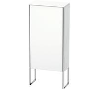 Armarios de media altura Duravit XSquare, 1 tope de puerta a la derecha, 2 estantes de cristal, 500x1136x236mm, XS1304R1818, Color: Blanco Mate Decoración