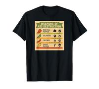 Armas culo destrucción I divertido comer comida picante para chile Camiseta