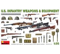 Armas Y Equipos De Infantería U.S. 1:35 Kit De Modelo De Plástico MINIART