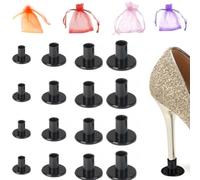 Armastuse 16 Pares De Protectores Para TacóN Alto,16 Pares Protector De TacóN Alto Tapones Para El TalóN Para Zapatos De Mujer Funda,4 TamañOs(XS S M L)