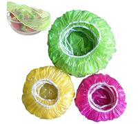 Armastuse 60 Piezas Bolsas Tapar Alimentos, Bolsas Elasticas Tapar Alimentos Protectora De Alimentos Tapa De PláStico Bolsas para Guardar para Frutas, Verduras, Carne