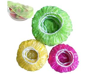 Armastuse 60 Piezas Bolsas Tapar Alimentos, Bolsas Elasticas Tapar Alimentos Protectora De Alimentos Tapa De PláStico Bolsas para Guardar para Frutas, Verduras, Carne