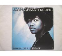 Armatrading, Joan When I Get It Right 7" A&M AM8180 EX/VG 1981 picture sleeve