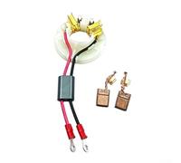 Armature 619372-8 y portaescobillas de carbón 638895-7 con cepillos CB440 para modelos compatibles BTD140 DTD146 BTD142, 4 piezas