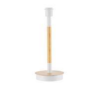 Armazon sobremesa tropico 1xe14 blanco/haya 33x13x13cm