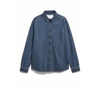 ARMEDANGELS Camisa vaquera BAASO azul | M