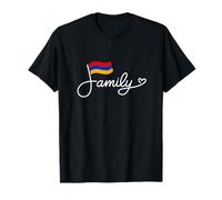 Armenia Familia - Bandera Armenia Heritage Word Art Camiseta