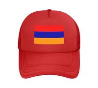 Armenia Gorra Patriótica Mesh Upf50+ | Transpirable Ajustable | para Senderismo/Pesca