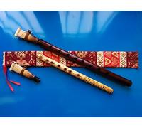 ARMENIAN DUDUK PRO de madera de albaricoque, 2 lengüetas profesionales, estuche nacional, instrucciones de juego y flauta de regalo gratis